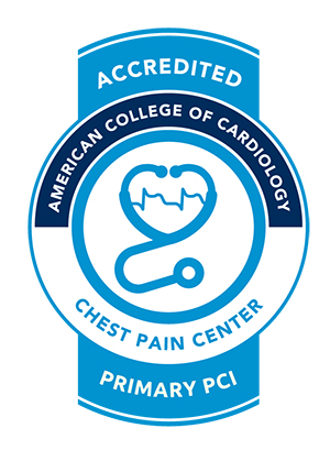 American College of Cardiology Chest Pain Center Accredited 