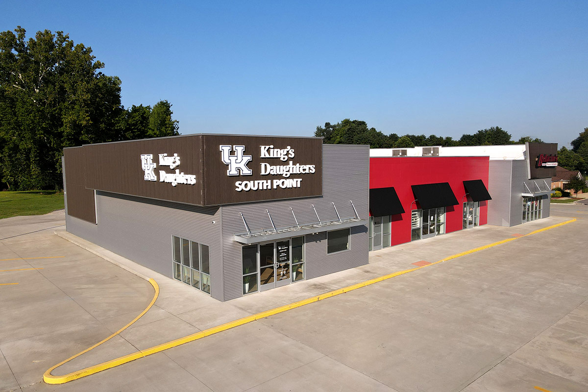 Exterior of UK King's Daughters South Point