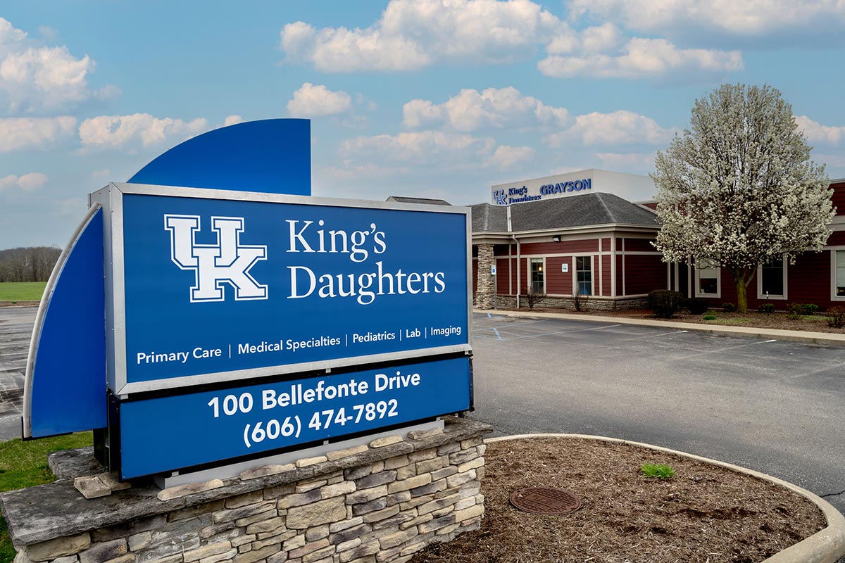 Exterior of UK King's Daughters Grayson, 100 Bellefonte Drive
