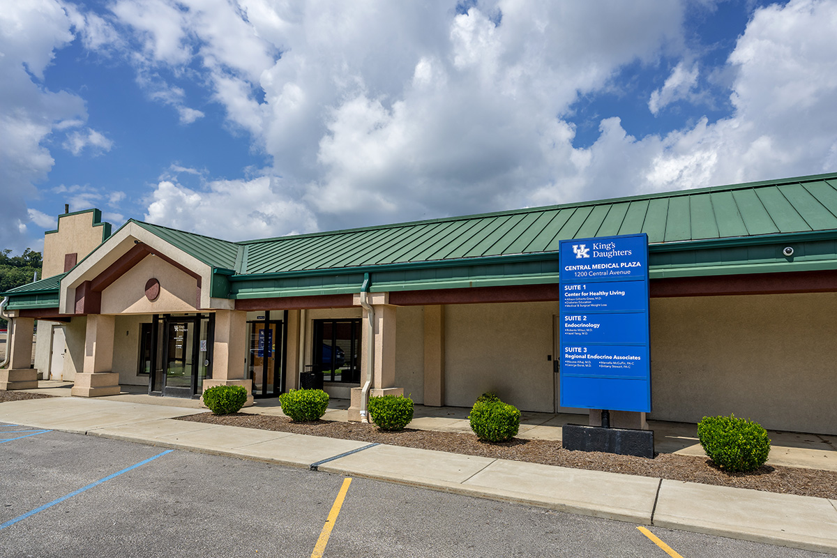 Exterior of Central Medical Plaza Building