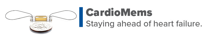 CardioMems: Staying ahead of heart failure. CardioMems device. 