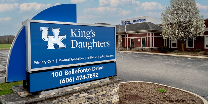 Location — UK King's Daughters Grayson Primary Care
