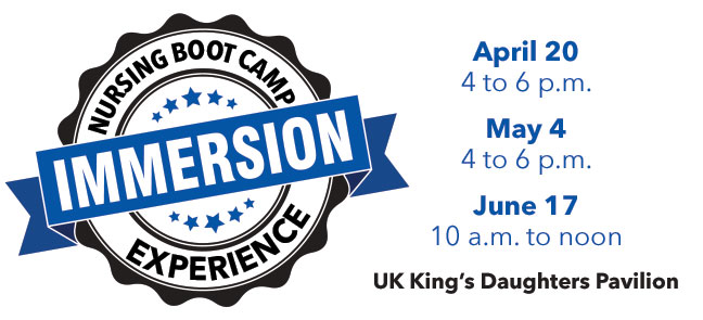 News — Nursing Boot Camp Immersion Experience applications now accepted