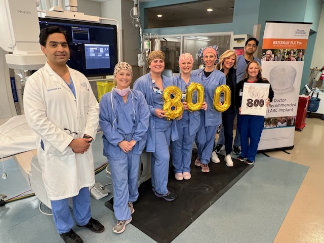 News — Team performs 800th Watchman implant