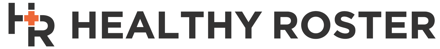 Healthy Roster logo. 