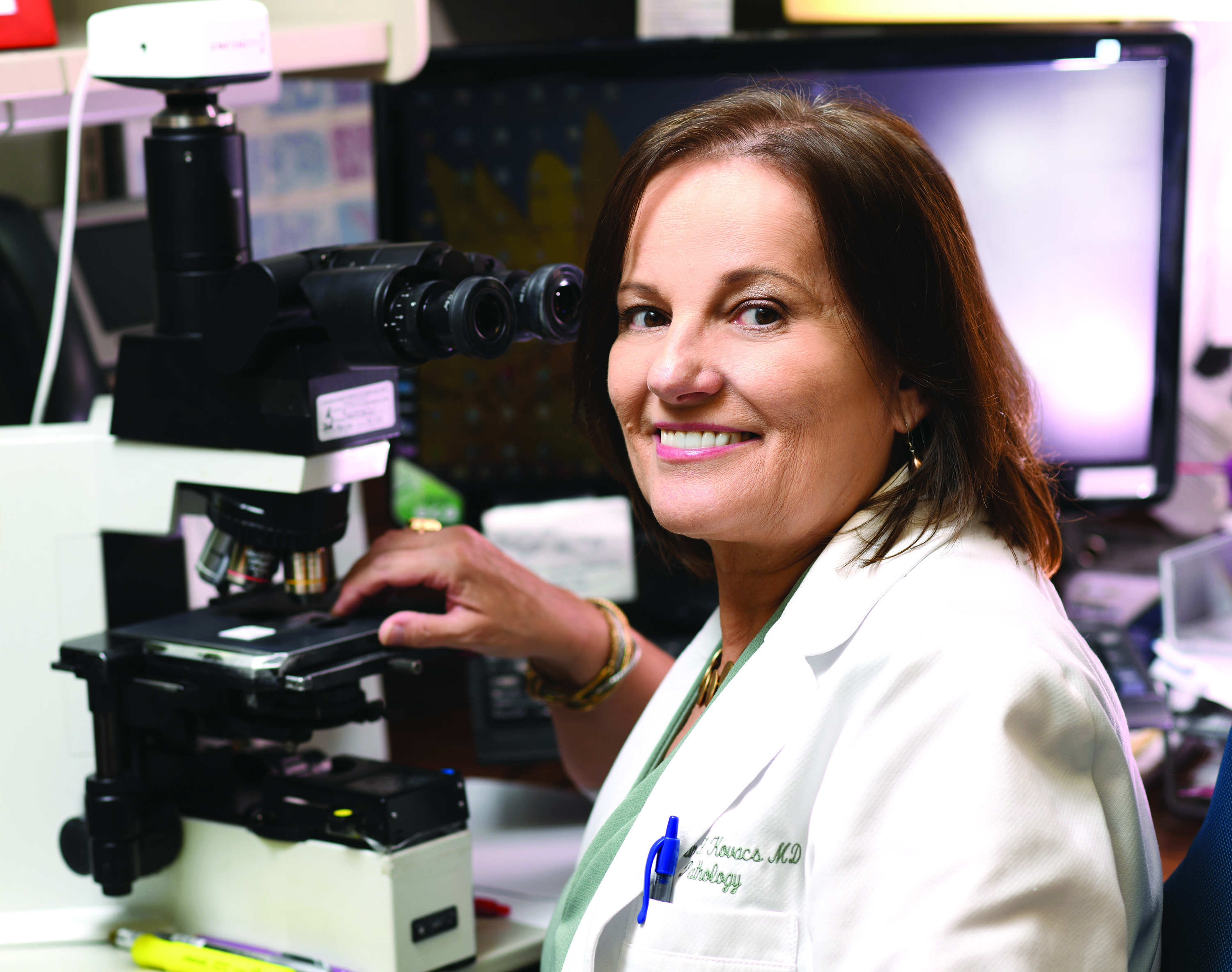 Katalin Kovacs, M.D., pathologist.